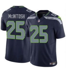 Men's Seattle Seahawks #25 Kenny McIntosh Navy 2024 F.U.S.E Vapor Limited Football Stitched Jersey