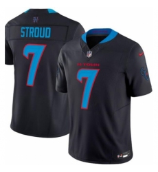 Women's Houston Texans #7 C.J. Stroud Black 2024 Vapor F.U.S.E. Limited Stitched Jersey