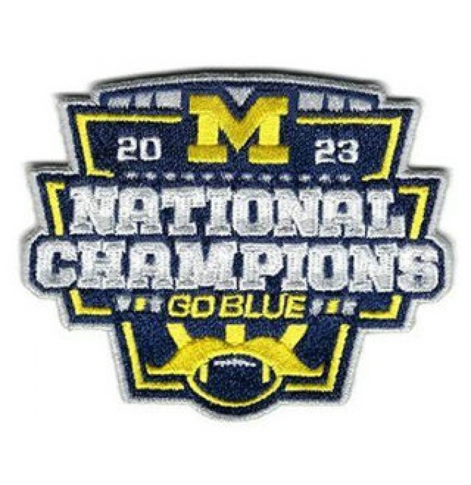 Michigan Wolverines 2024 Champion Patch