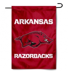 2pcs College Flags & Banners Co. Arkansas Razorbacks Garden Flag
