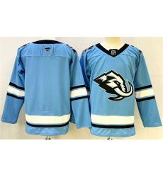 Men's Utah Mammoth Blank Blue 2025 Stitched Jersey