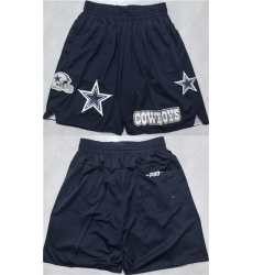 Men's Dallas Cowboys Navy Shorts (Run Small)