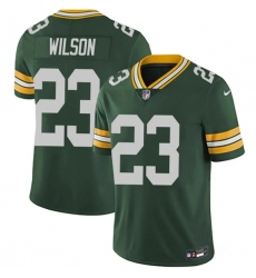 Men's Green Bay Packers #23 Emanuel Wilson Green 2025 Vapor Untouchable Limited Football Stitched Jersey