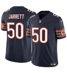 Men's Chicago Bears #50 Grady Jarrett Navy 2025 F.U.S.E. Vapor Untouchable Limited Stitched Football Jersey
