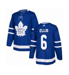 Men's Toronto Maple Leafs #6 Ron Ellis Royal Blue Adidas Stitched NHL Jersey