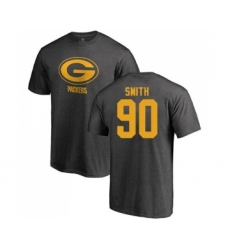 Football Green Bay Packers #90 Za'Darius Smith Ash One Color T-Shirt