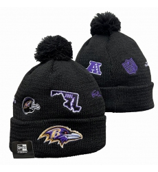 NFL Baltimore Ravens 2024 Beanies 003