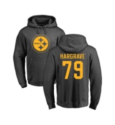 Football Pittsburgh Steelers #79 Javon Hargrave Ash One Color Pullover Hoodie