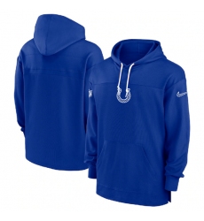 Men's Indianapolis Colts Royal Performance Pullover Hoodie