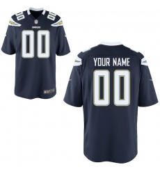 Youth Los Angeles Chargers Nike Navy Custom Game Jersey