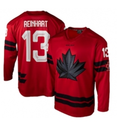 Men's Sam Reinhart # 13 Red Hockey Canada 2026 Replica Jersey