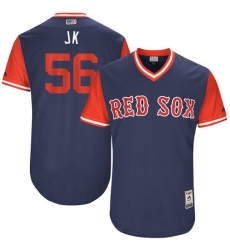 Men's Majestic Boston Red Sox #56 Joe Kelly 