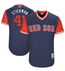 Men's Majestic Boston Red Sox #41 Chris Sale 