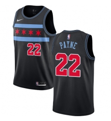 Women's Nike Chicago Bulls #22 Cameron Payne Swingman Black NBA Jersey - City Edition