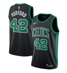 Women's Adidas Boston Celtics #42 Al Horford Swingman Black NBA Jersey - Statement Edition