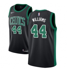 Youth Nike Boston Celtics #44 Robert Williams Swingman Black NBA Jersey - Statement Edition
