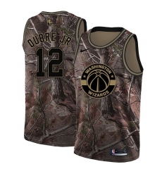 Men's Nike Washington Wizards #12 Kelly Oubre Jr. Swingman Camo Realtree Collection NBA Jersey