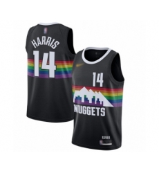 Men's Denver Nuggets #14 Gary Harris Swingman Black Basketball Jersey - 2019 20 City Edition