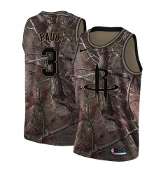 Women's Nike Houston Rockets #3 Chris Paul Swingman Camo Realtree Collection NBA Jersey