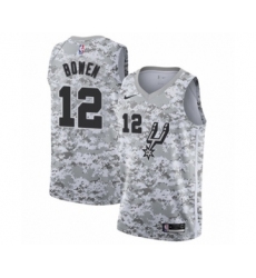Women's San Antonio Spurs #12 Bruce Bowen White Swingman Jersey - Earned Edition