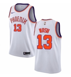 Men's Nike Phoenix Suns #13 Steve Nash Authentic NBA Jersey - Association Edition