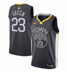 Women's Nike Golden State Warriors #23 Draymond Green Swingman Black Alternate 2018 NBA Finals Bound NBA Jersey - Statement Edition