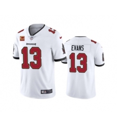 Men's Tampa Bay Buccaneers 2022 #13 Mike Evans White With 4-star C Patch Vapor Untouchable Limited Stitched NFL Jersey