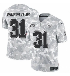 Men's Tampa Bay Buccaneers #31 Antoine Winfield Jr 2024 F U S E Arctic Camo Salute To Service Limited Stitched Football Jersey