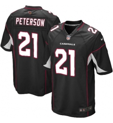Men's Nike Arizona Cardinals #21 Patrick Peterson Game Black Alternate NFL Jersey