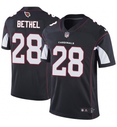 Men's Nike Arizona Cardinals #28 Justin Bethel Black Alternate Vapor Untouchable Limited Player NFL Jersey