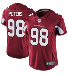 Women's Nike Arizona Cardinals #98 Corey Peters Red Team Color Vapor Untouchable Limited Player NFL Jersey