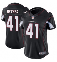 Women's Nike Arizona Cardinals #41 Antoine Bethea Black Alternate Vapor Untouchable Limited Player NFL Jersey