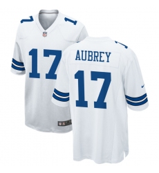 Men's Dallas Cowboys #17 Brandon Aubrey Limited white Vapor Untouchable Jersey