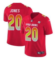 Youth Nike Miami Dolphins #20 Reshad Jones Limited Red 2018 Pro Bowl NFL Jersey