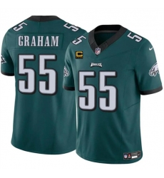 Men's Philadelphia Eagles #55 Brandon Graham Green F.U.S.E. With 4-Star C Vapor Untouchable Limited Football Stitched Jersey