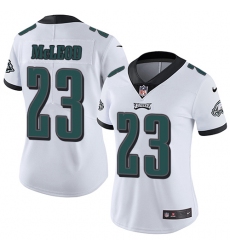Women's Nike Philadelphia Eagles #23 Rodney McLeod White Vapor Untouchable Limited Player NFL Jersey