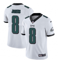 Youth Nike Philadelphia Eagles #8 Donnie Jones White Vapor Untouchable Limited Player NFL Jersey