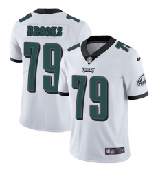 Youth Nike Philadelphia Eagles #79 Brandon Brooks White Vapor Untouchable Limited Player NFL Jersey