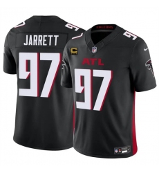 Men's Atlanta Falcons #97 Grady Jarrett Black 2024 F.U.S.E With 4-Star C Vapor Untouchable Limited Stitched Football Jersey