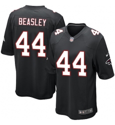 Men's Nike Atlanta Falcons #44 Vic Beasley Game Black Alternate NFL Jersey