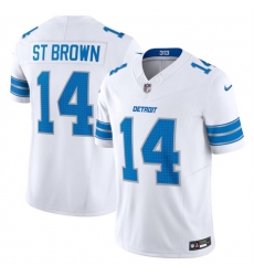 Men's Detroit Lions #20 Barry Sanders Black 2024 F.U.S.E. 2nd Alternate Vapor Limited Stitched Jersey