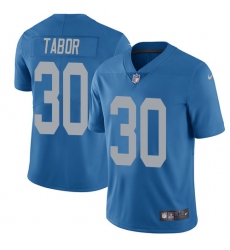 Men's Nike Detroit Lions #55 Jon Bostic Limited Blue Alternate Vapor Untouchable NFL Jersey