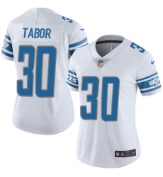 Women's Nike Detroit Lions #55 Jon Bostic Limited White Vapor Untouchable NFL Jersey