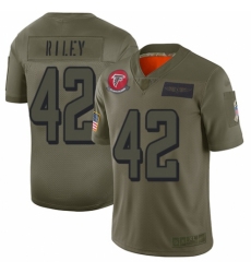 Women's Atlanta Falcons #42 Duke Riley Limited Camo 2019 Salute to Service Football Jersey