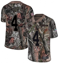 Youth Nike Baltimore Ravens #4 Sam Koch Limited Camo Salute to Service NFL Jersey