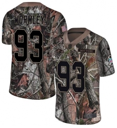 Youth Nike Baltimore Ravens #93 Chris Wormley Limited Camo Salute to Service NFL Jersey