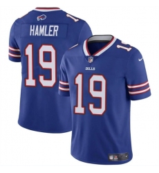 Men's Buffalo Bills #19 KJ Hamler Blue 2024 Vapor Untouchable Limited Stitched Football Jersey