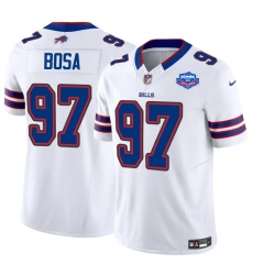 Men's Buffalo Bills #97 Joey Bosa White 2025 F.U.S.E. With Farewell Vapor Untouchable Limited Football Stitched Jersey