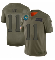 Youth Jacksonville Jaguars #11 Marqise Lee Limited Camo 2019 Salute to Service Football Jersey