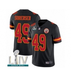 Youth Kansas City Chiefs #71 Mitchell Schwartz White Vapor Untouchable Limited Player Super Bowl LIV Bound Football Jersey